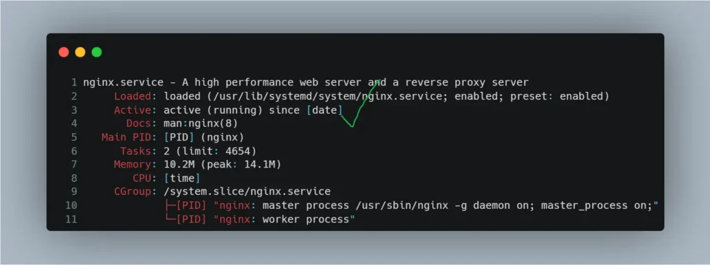 Install and enable nginx